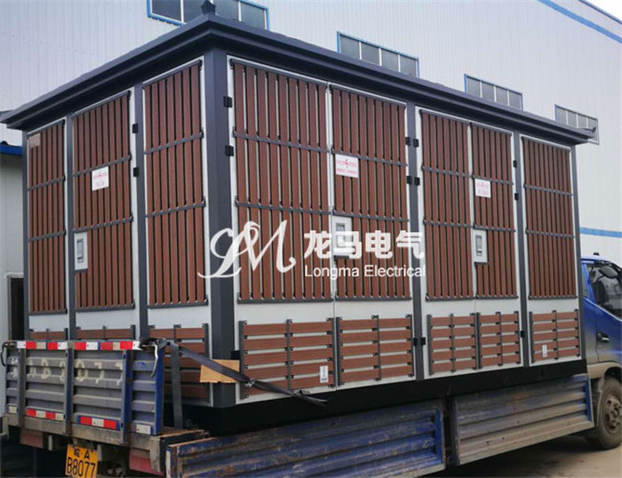 敷鋁鋅掛木條歐式景觀箱變公司